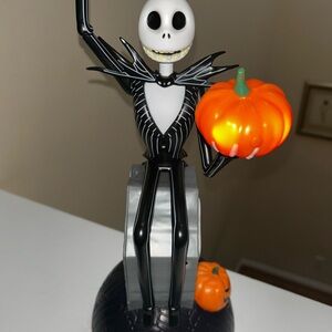 DisneylandHalloween Jack Skellington Popcorn Bucket with Light Up Pumpkin